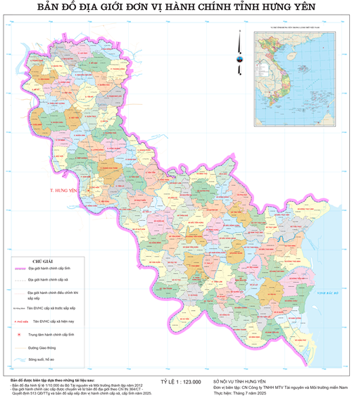 Bản đồ hành chính Phường Thái Bình